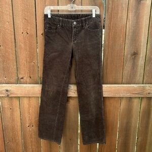 J. Crew Stretch Vintage Favorite Fit Brown Corduroy Jeans Size 2Short